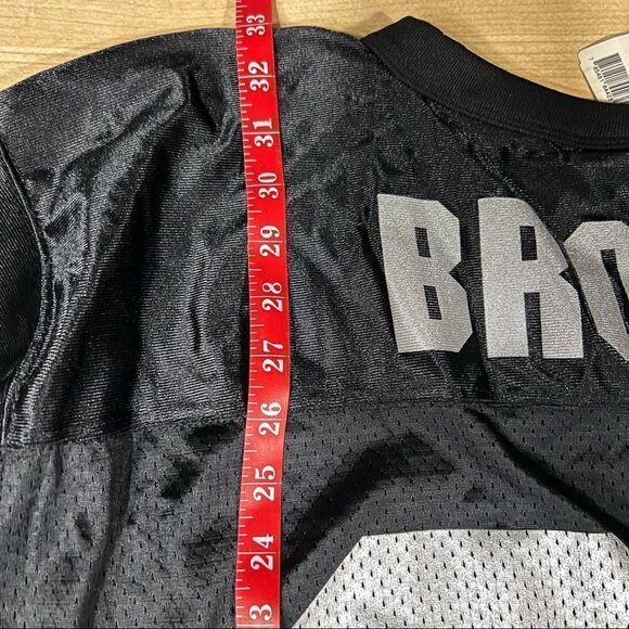 NWT Vintage Starter Label TIM BROWN No. 81 OAKLAND RAIDERS Jersey AUTOGRAPHED! - Picture 7 of 9